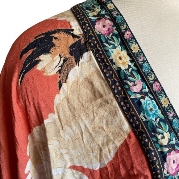 Aratta silent journey story of the crane kimono one size - Picture 4 of 5